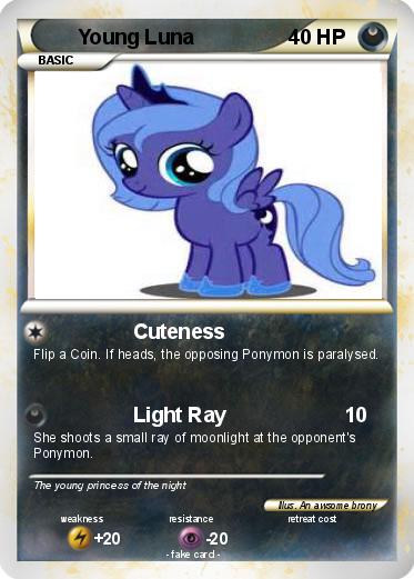 Pokemon Young Luna