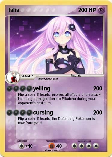 Pokemon talia