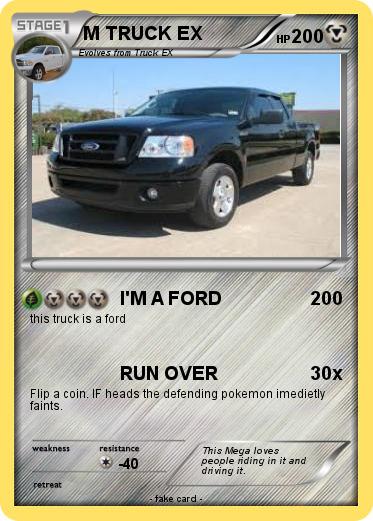 Pokemon M TRUCK EX