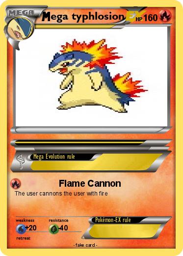 Pokemon ega typhlosion