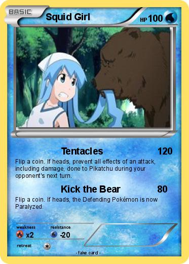 Pokemon Squid Girl