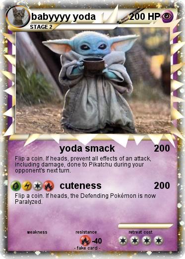 Pokemon babyyyy yoda