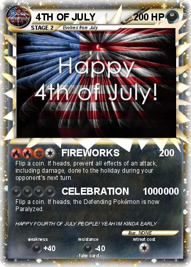 Pokemon 4TH OF JULY
