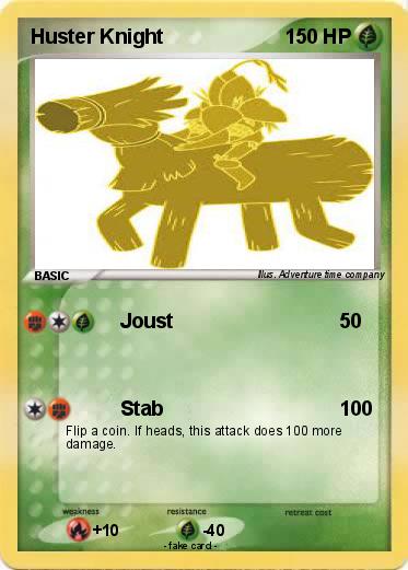 Pokemon Huster Knight