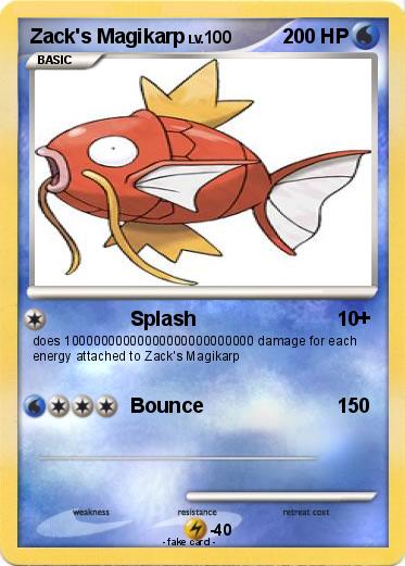 Pokemon Zack's Magikarp