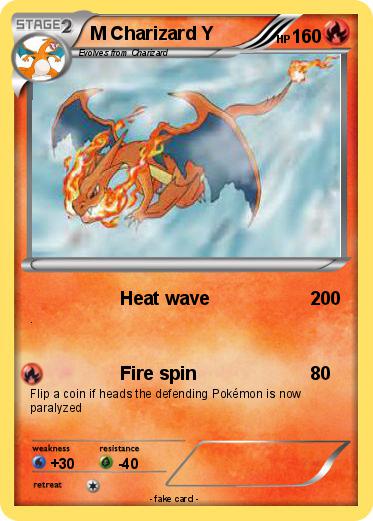 Pokemon M Charizard Y