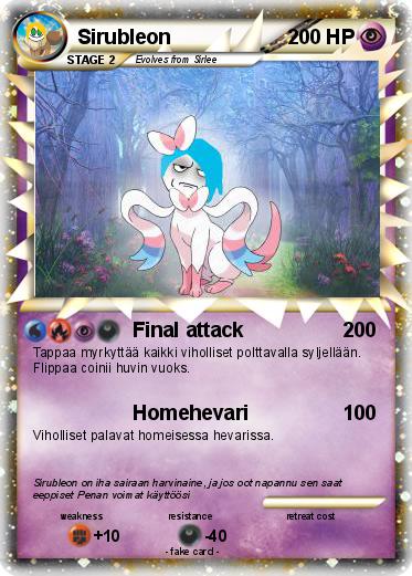 Pokemon Sirubleon