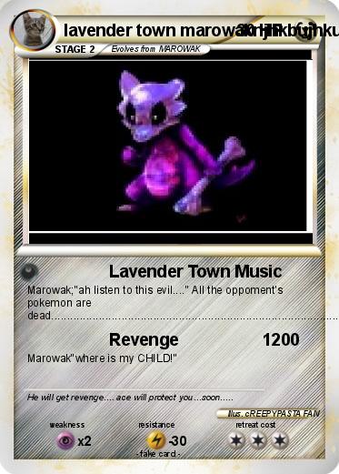 Pokemon lavender town marowaknjhkbujhkuhik.g;k