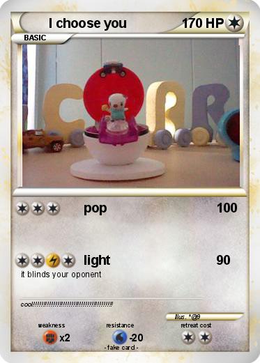 Pokemon I choose you
