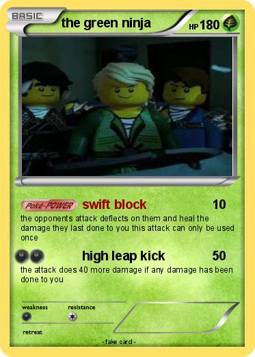 Pokemon the green ninja