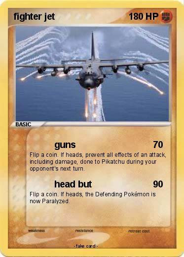 Pokemon fighter jet