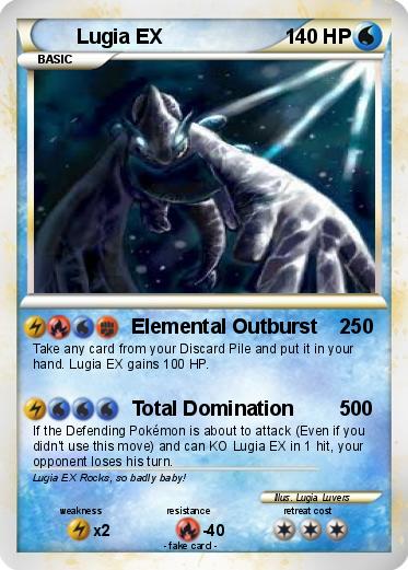 Pokemon Lugia EX