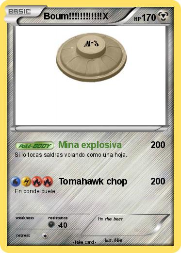 Pokemon Boum!!!!!!!!!!!!X