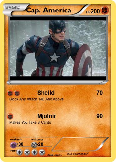 Pokemon Cap. America