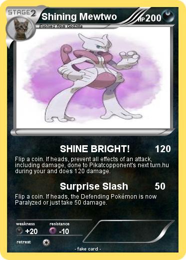 Pokemon Shining Mewtwo