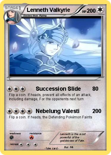 Pokemon Lenneth Valkyrie Pokemon Lenneth Valkyrie