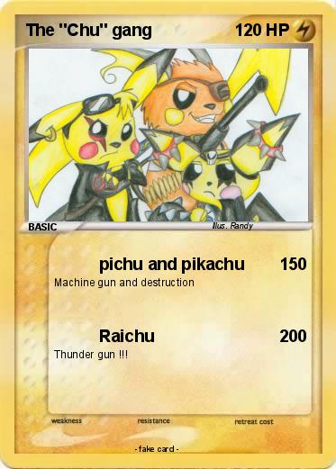 Pokemon The ''Chu'' gang