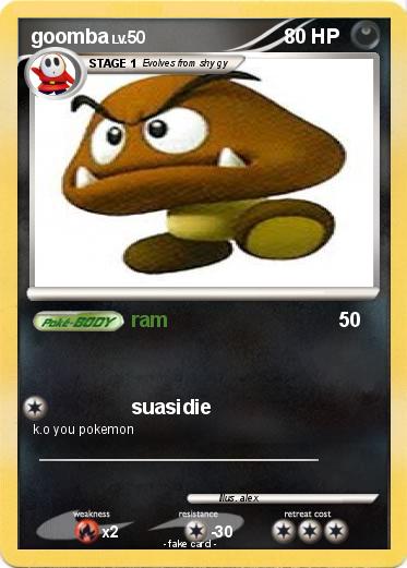Pokemon goomba