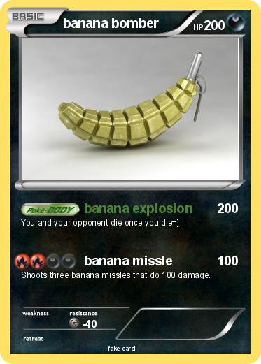 Pokemon banana bomber