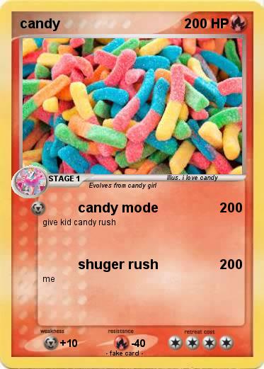 Pokemon candy