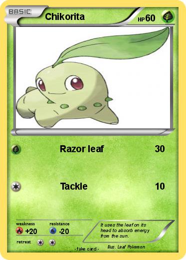 Pokemon Chikorita