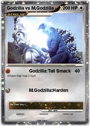 Pokemon Godzilla vs M.Godzilla
