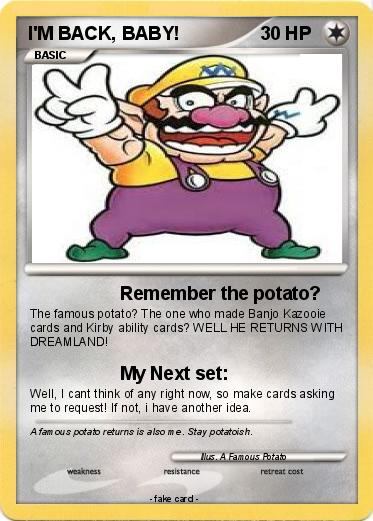 Pokemon I'M BACK, BABY!