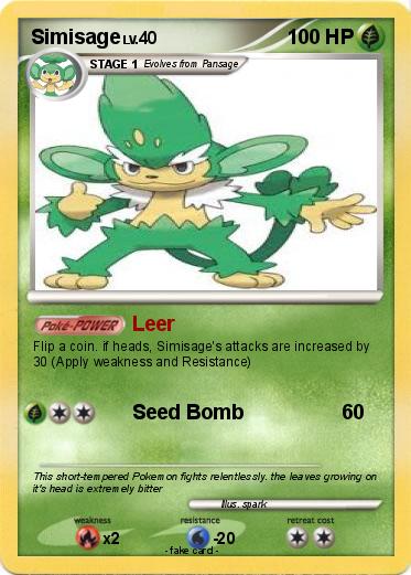 Pokemon Simisage