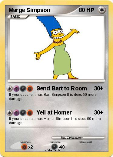 Pokemon Marge Simpson