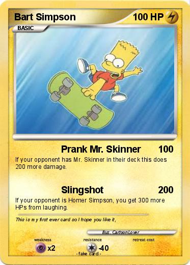 Pokemon Bart Simpson