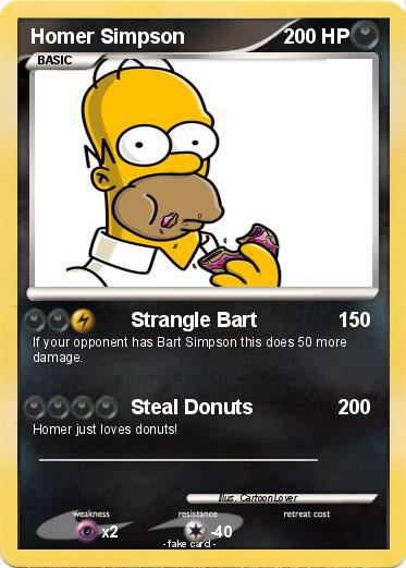 Pokemon Homer Simpson