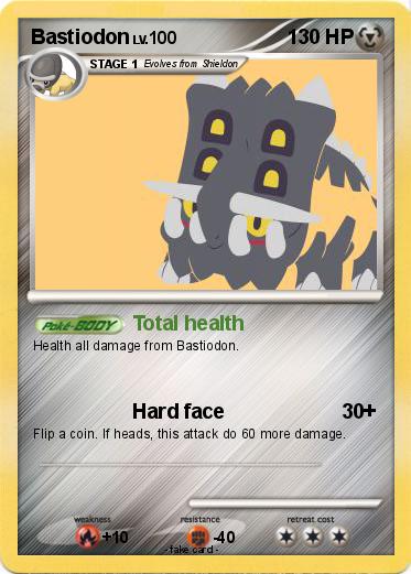 Pokemon Bastiodon