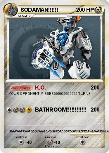 Pokemon SODAMAN!!!!!!