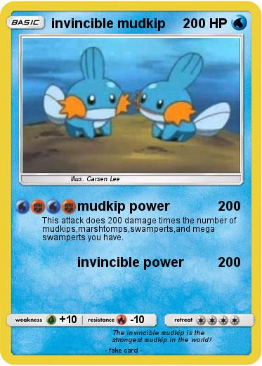Pokemon invincible mudkip