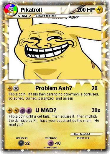 Pokemon Pikatroll