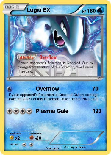 Pokemon Lugia EX