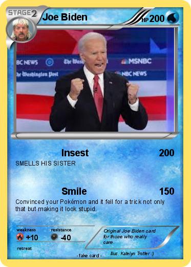 Pokemon Joe Biden