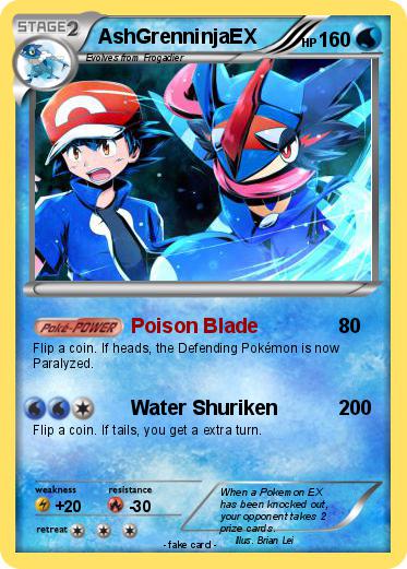 Pokemon AshGrenninjaEX