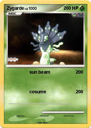 Pokemon Zygarde