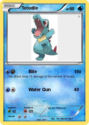 Pokemon Totodile