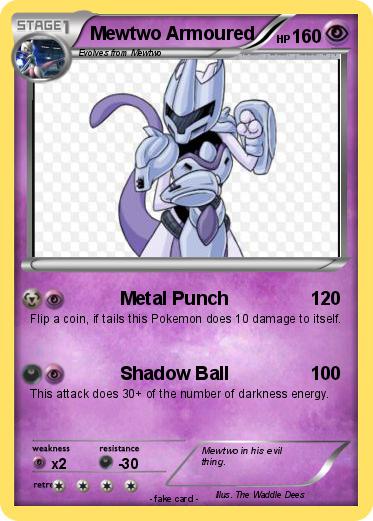 Pokemon Mewtwo Armoured