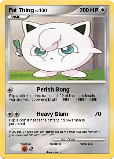 Pokemon Fat Thing
