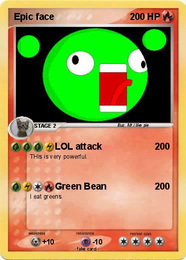 Pokemon Epic face