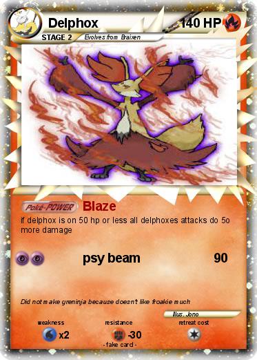 Pokemon Delphox
