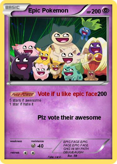 Pokemon Epic Pokemon