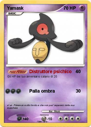 Pokemon Yamask