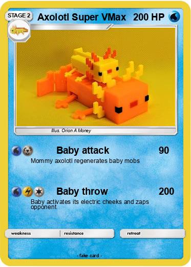 Pokemon Axolotl Super VMax