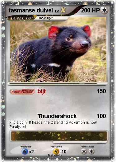 Pokemon tasmanse duivel