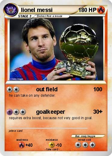 Pokemon lionel messi