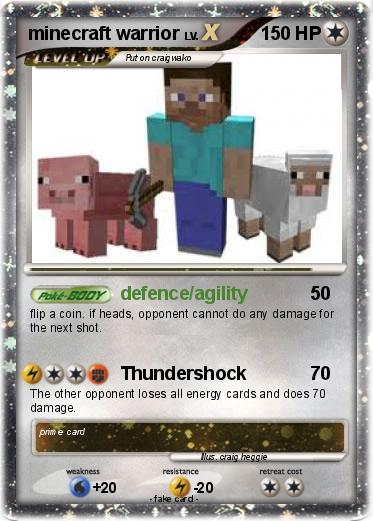 Pokemon minecraft warrior